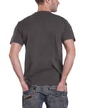 Miniatyrbild 2 av 3: Punisher T Shirt Metallic Skull Logo Official Marvel Mens Charcoal Grey