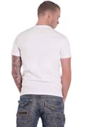Miniatyrbild 2 av 4: David Bowie T Shirt 75th Flash Logo Official Mens White
