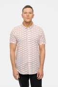 Miniatyrbild 1 av 4: Queen Casual Shirt Logo Pattern Repeat Band Logo Official Mens White