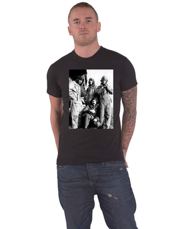 Pink Floyd T Shirt Airplane Photo Band Logo Official Unisex Black