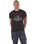Miniatyrbild 1 av 3: Guns N' Roses T Shirt Skeleton Vintage Band Logo Official Mens Black