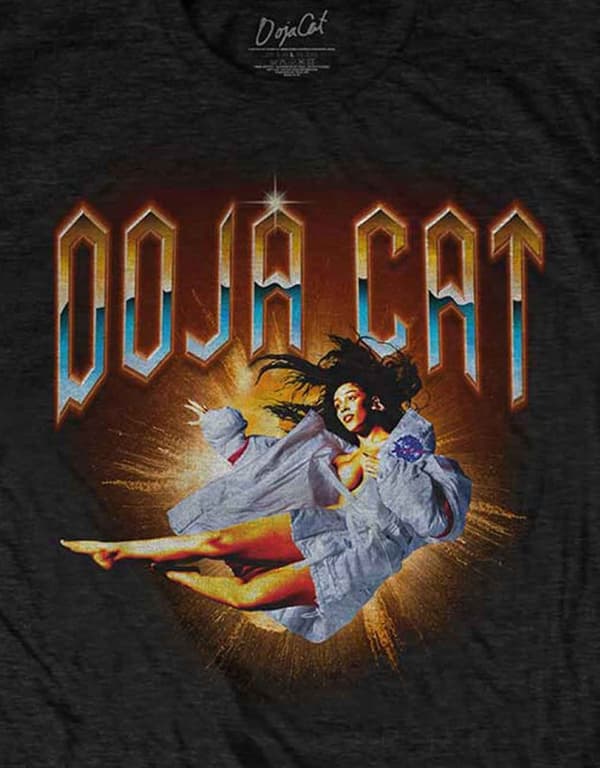 Doja Cat T Shirt Planet Her Space Logo Official Unisex Black