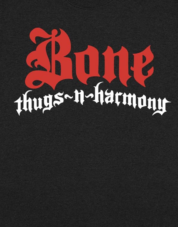 Bone Thugs N Harmony T Shirt Logo Official Unisex Black