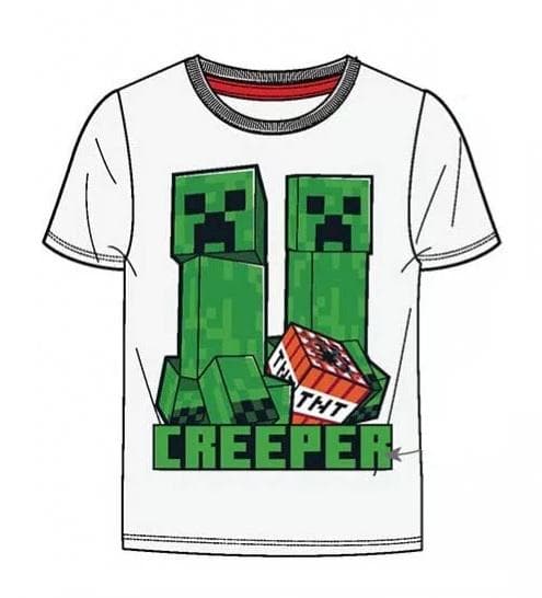 Minecraft T-shirt / Kortärmad tröja - Creeper TNT