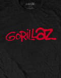 Miniatyrbild 4 av 4: Gorillaz T Shirt Band Logo Official Mens Black