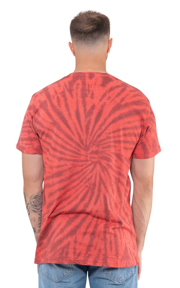Avenged Sevenfold T Shirt Pent Up Band Logo Official Unisex Red Dip Dye