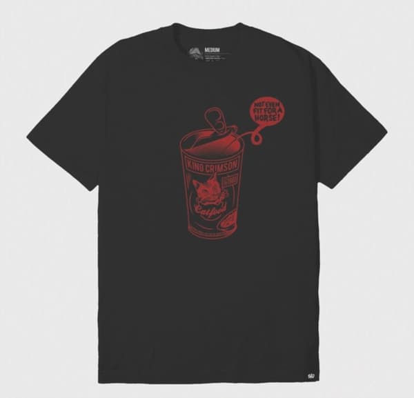 T-shirt: King Crimson - Cat Food (S)