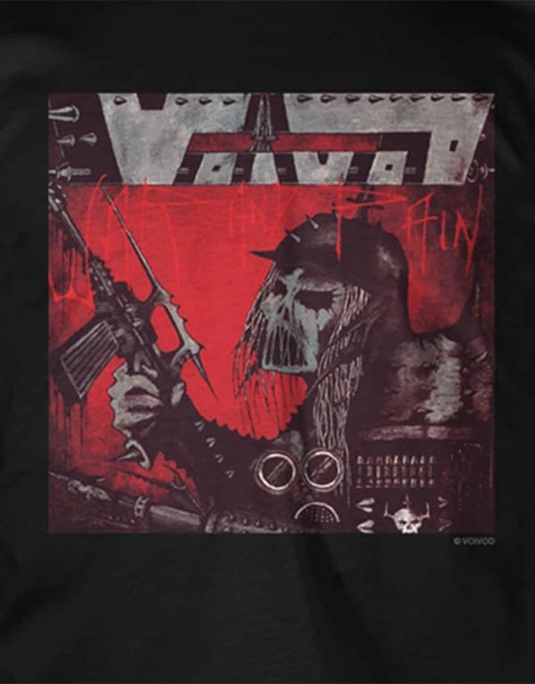 Voivod T Shirt War And Pain Band Logo Official Mens Black