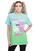 Miniatyrbild 1 av 4: Sex Pistols T Shirt NMTB Japan Flyer Band Logo Official Unisex Dip Dye Green