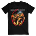 Miniatyrbild 3 av 4: Iron Maiden T Shirt Number of the Beast Devil Tail Logo Official Mens Black
