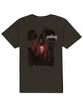 Miniatyrbild 1 av 2: Punisher T Shirt Red Outline Official Marvel Comics Mens Charcoal Grey