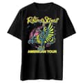 Miniatyrbild 1 av 4: The Rolling Stones T Shirt American Tour Dragon Band Logo Official Mens Black