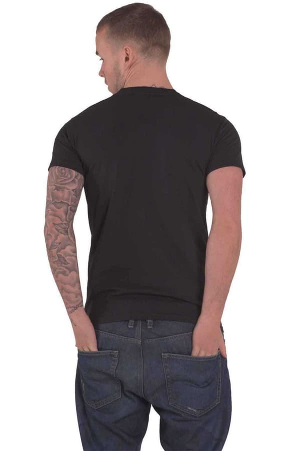 Wu-Tang Clan T Shirt Lightning Infill W Band Logo Official Mens Black