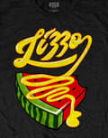 Miniatyrbild 3 av 4: Lizzo T Shirt Bussin or Disgustin Logo Official Unisex Black