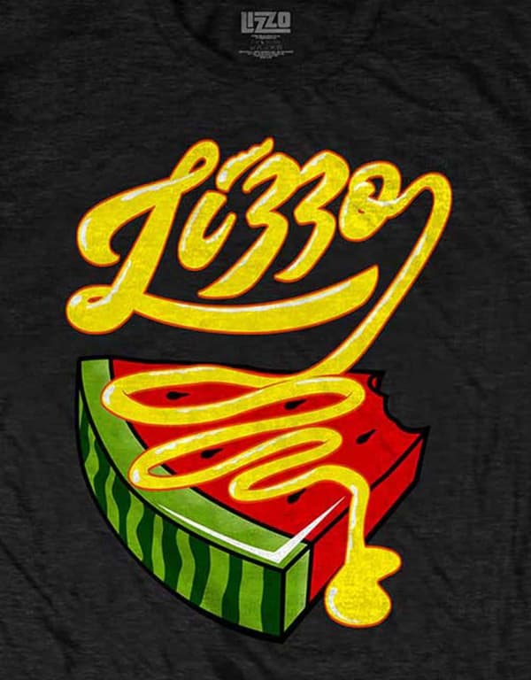 Lizzo T Shirt Bussin or Disgustin Logo Official Unisex Black