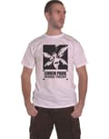 Miniatyrbild 1 av 4: Linkin Park T Shirt Soldier Hybrid Theory Band Logo Official Unisex White
