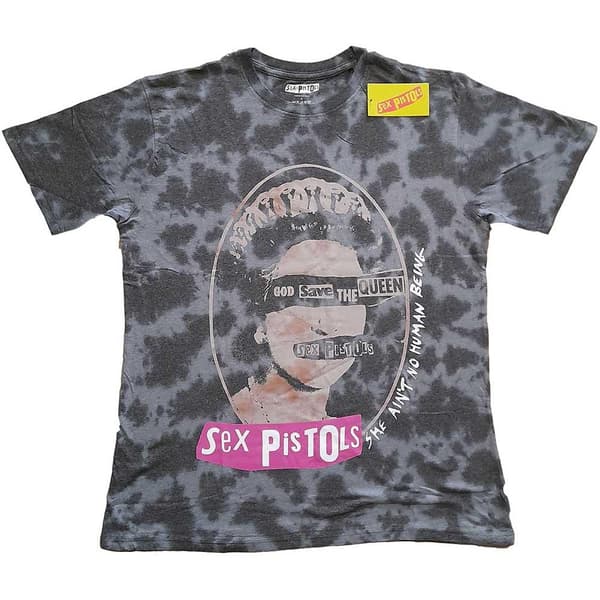 The Sex Pistols Unisex T-Shirt: God Save The Queen (Dip-Dye) (XX-Large)