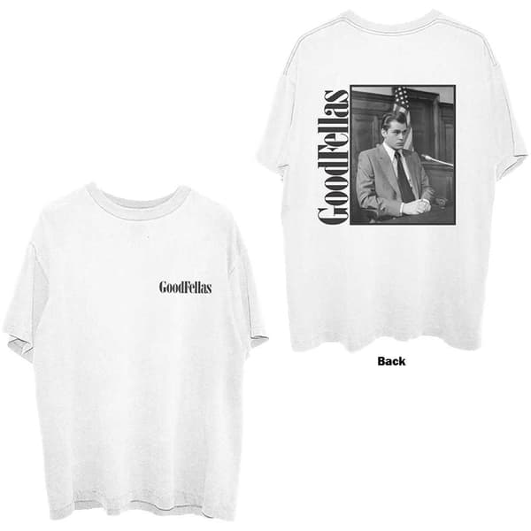 GoodFellas Unisex T-Shirt: Henry Court (Back Print) (Large)