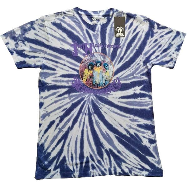 Jimi Hendrix Unisex T-Shirt: Are You Experienced (Dip-Dye) (X-Large)
