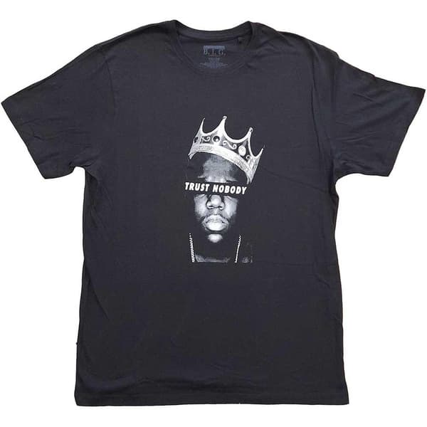 Biggie Smalls Unisex T-Shirt: Trust Nobody (Small)