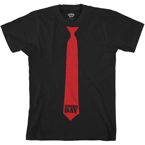 Green Day Unisex T-Shirt: Tie (Medium)