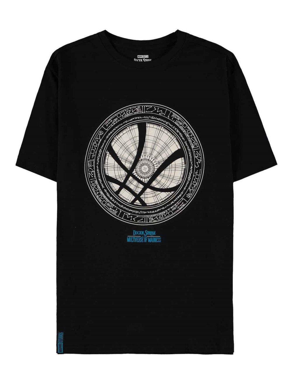 Dr Strange T Shirt Multiverse of Madness Logo Official Marvel Mens Black