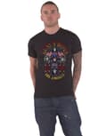 Miniatyrbild 1 av 4: Guns N' Roses T Shirt Cali 85 Band Logo Official Mens Black