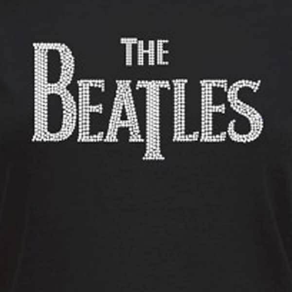 The Beatles Drop T Logo Skinny Fit T Shirt