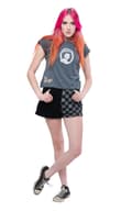 Miniatyrbild 2 av 4: Sex Pistols Crop Top Shirt God Save The Queen Official Womens Mineral Wash