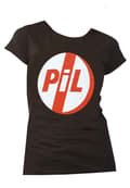 Miniatyrbild 4 av 4: Public Image Ltd T Shirt PIL Band Logo Official Womens Skinny Fit Black