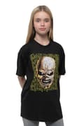 Miniatyrbild 1 av 4: Iron Maiden Kids T Shirt Big Trooper Head Official Black Ages 5-14 yrs