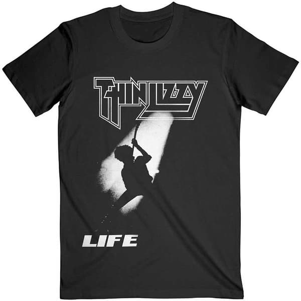 Thin Lizzy Unisex T-Shirt: Life (Medium)