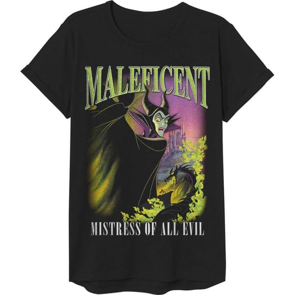 Disney Unisex T-Shirt: Sleeping Beauty Maleficent Homage (Small)