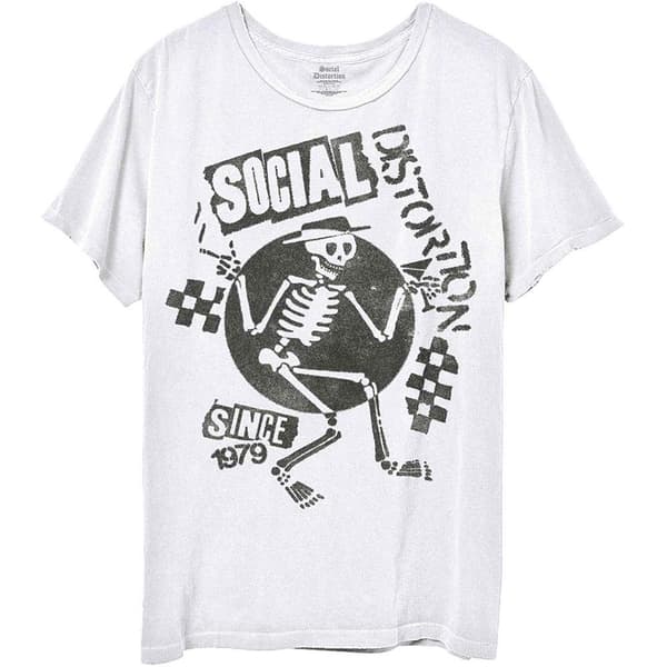 Social Distortion Unisex T-Shirt: Speakeasy Checkerboard (XX-Large)