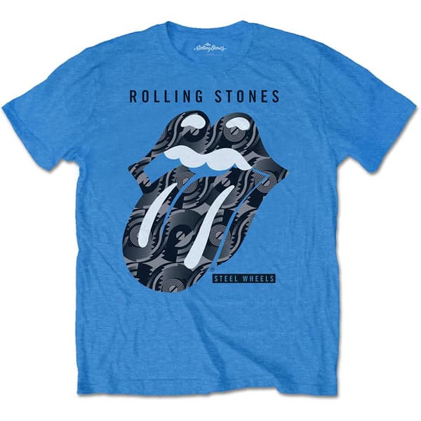 The Rolling Stones Unisex T-Shirt: Steel Wheels (X-Large)
