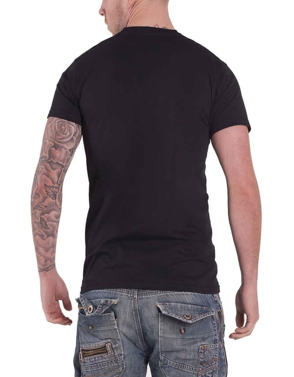 Ghost T Shirt Papa and Band Opus Band Logo Official Mens Black