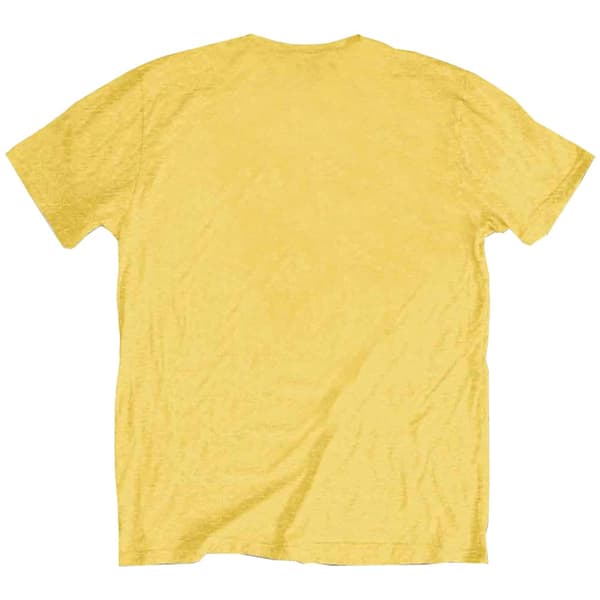 Nirvana T Shirt Inverse Smile Band Logo Official Unisex Yellow