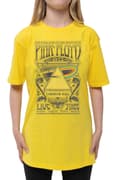 Miniatyrbild 3 av 4: Pink Floyd Kids T Shirt Carnegie Hall Poster Official Yellow Ages 3-14 yrs