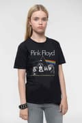 Miniatyrbild 3 av 4: Pink Floyd Kids T Shirt DSOTH Band & Pulse Official Charcoal Grey Ages 3-14 yrs
