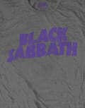 Miniatyrbild 2 av 2: Black Sabbath Kids T Shirt Wavy Logo Official Charcoal Grey Ages 3-14 yrs