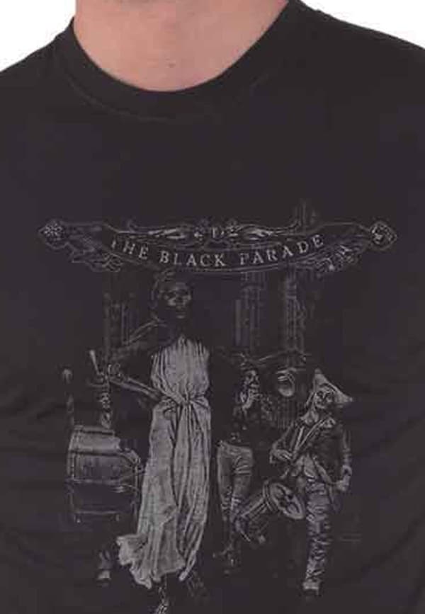 My Chemical Romance T Shirt The Calling Band Logo Official Mens Black