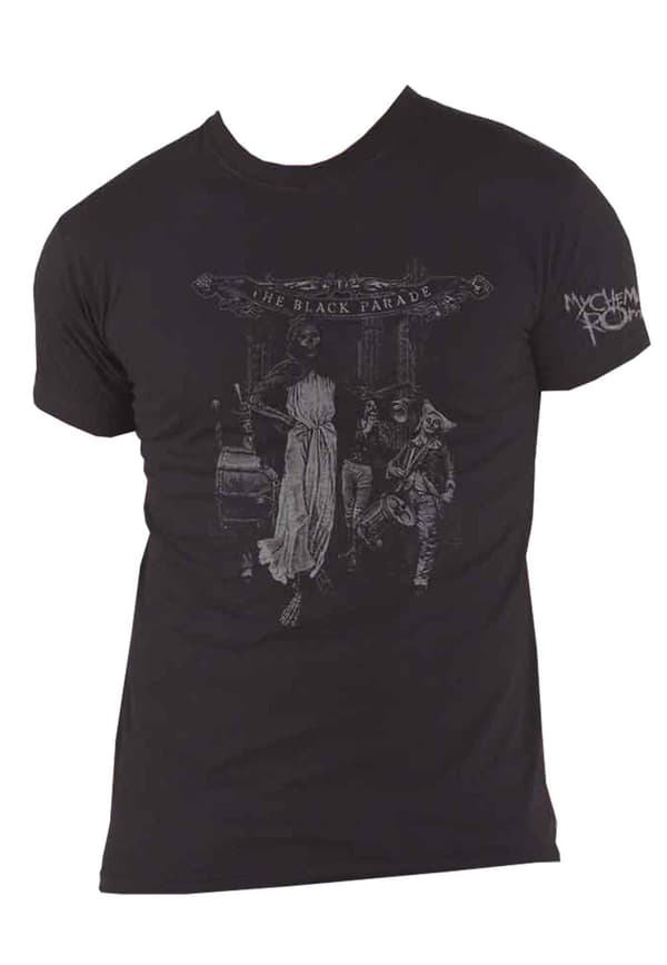 My Chemical Romance T Shirt The Calling Band Logo Official Mens Black