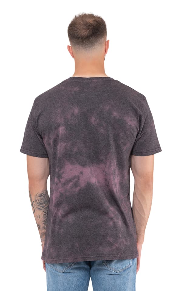 Joy Division T Shirt Mini Repeater Pulse Logo Official Unisex Dip Dye Purple
