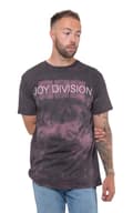 Miniatyrbild 1 av 4: Joy Division T Shirt Mini Repeater Pulse Logo Official Unisex Dip Dye Purple