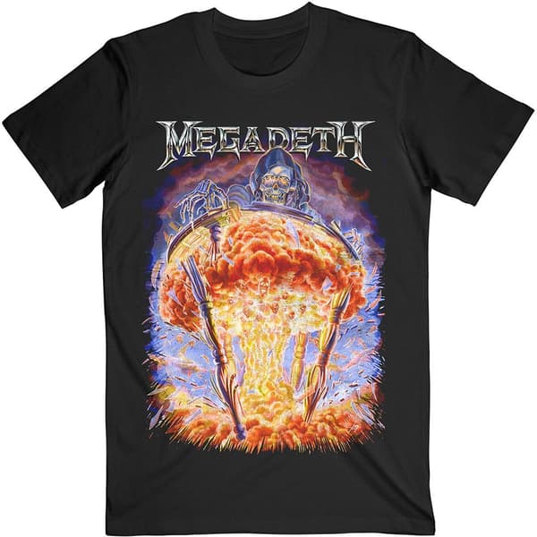 Megadeth Unisex T-Shirt: Countdown to Extinction (Medium)