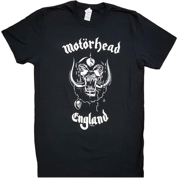 Motorhead Unisex T-Shirt: England (Small)
