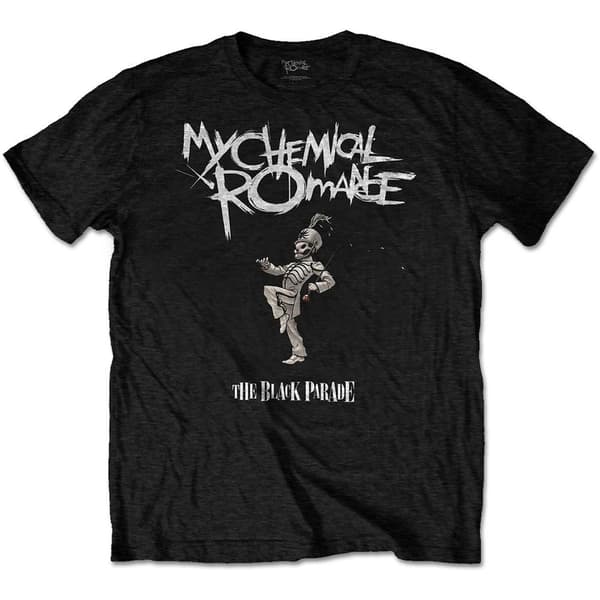 My Chemical Romance Unisex T-Shirt: The Black Parade Cover (X-Large)