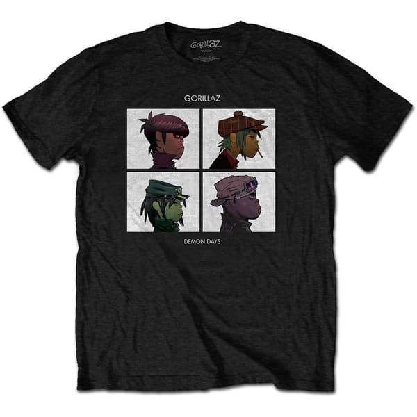 Gorillaz Unisex T-Shirt: Demon Days (XX-Large)