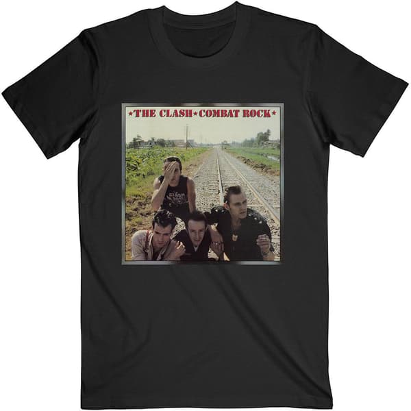 The Clash Unisex T-Shirt: Combat Rock (Large)