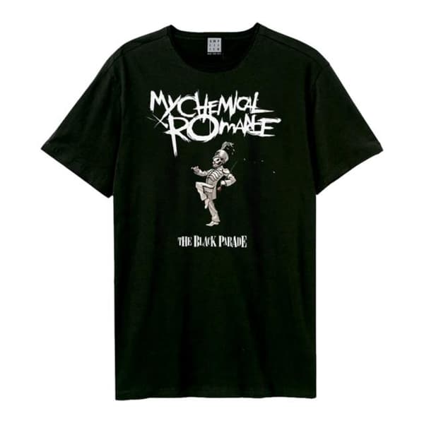 My Chemical Romance Black Parade Amplified Vintage Black Medium T Shirt